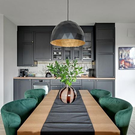 Nadmotlawie Estate Gym, Sauna & Parking By Downtown Apartments Гданськ Екстер'єр фото
