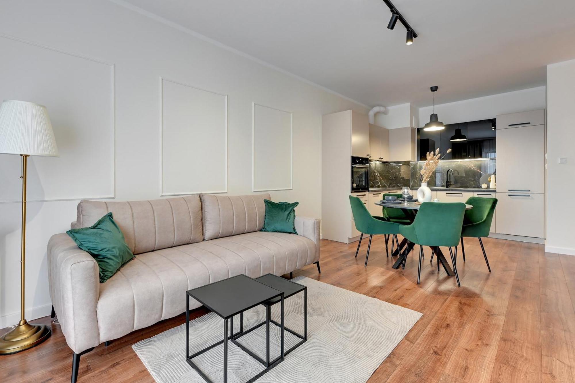 Nadmotlawie Estate Gym, Sauna & Parking By Downtown Apartments Гданськ Екстер'єр фото