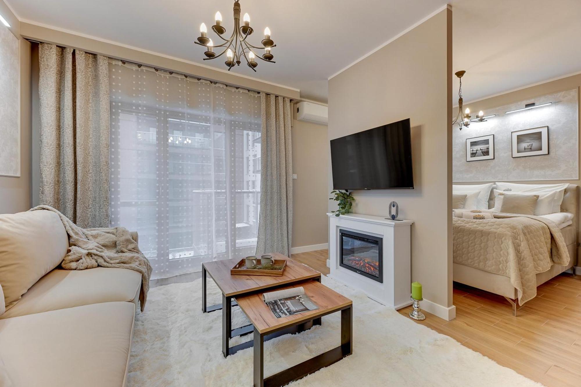 Nadmotlawie Estate Gym, Sauna & Parking By Downtown Apartments Гданськ Екстер'єр фото