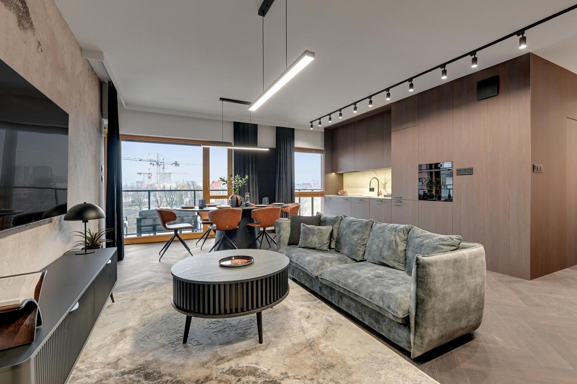 Nadmotlawie Estate Gym, Sauna & Parking By Downtown Apartments Гданськ Екстер'єр фото